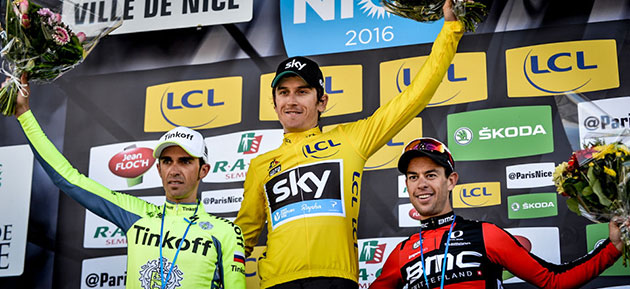 Paris-Nice podium